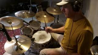 Rock Steady  The Whispers  drum cover by Steve Tocco [upl. by Ellegna]