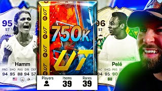 UNLIMITED 750k EPIC HISTORICAL ENCORE PACKS amp 87 TOTY ICON PICKS [upl. by Cello167]