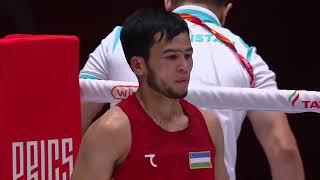 Shodiyorjon Melikuziev UZB vs Asilbek Amankul KGZ BRICS Games 2024 SFs 48kg [upl. by Jolda]