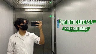 Day in the Life of a PHLEBOTOMIST  Outpatients [upl. by Cristobal656]