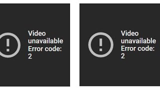 How To Resolve Google Sites Video Unavailable Error Code 2 [upl. by Eartnoed410]