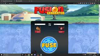 Obsolete Dragon Ball Fusion Generator Command Bar  How to use all features 100 Free [upl. by Kubetz]