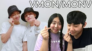 Couple Reacts To BTS VMON Cute And Funny Moments Reaction [upl. by Benedetto972]