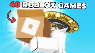 40 ROBLOX Games to Play when Youre Bored [upl. by Yemiaj]