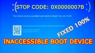 How to Fix Automatic Repair Loop in Windows 1011 with Inaccessible Boot Device Blue Screen Error [upl. by Godewyn]