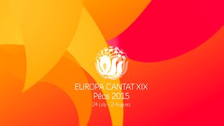 Daily news  EUROPA CANTAT XIX PÉCS 2015  4th day  28th July [upl. by Brindle]