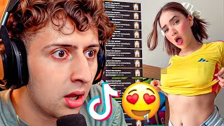 REACCIONANDO A ETIQUETAS DE TIKTOK 🤣 [upl. by Yorker]