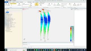 pile foundation analysis and design in Graitec Advance Design part2 [upl. by Rabi]