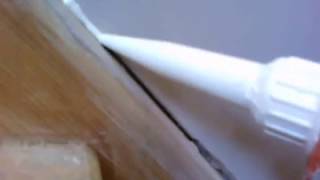 staircase stringer crackedhow to caulk [upl. by Chauncey]