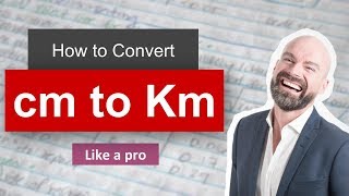 ✅ Convert cm to Km  centimeter to kilometer with Example [upl. by Tann982]