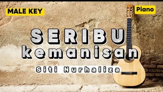 Seribu Kemanisan  siti nurhaliza Male key [upl. by Gausman612]