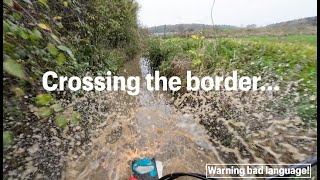 Crossing the border Fun ride with mates4K [upl. by Odnuges]