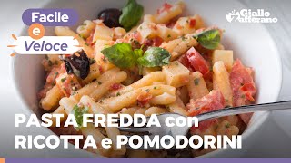 Pasta con ricotta e pomodorini un’esplosione di sapori mediterranei SUPER FACILE 💥🍅🤤 [upl. by Eneres]