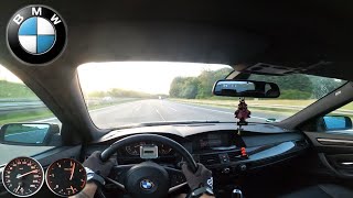 BMW e61 525d POV Drive on Autobahn in Germany No Top Speed 4K [upl. by Abagael]