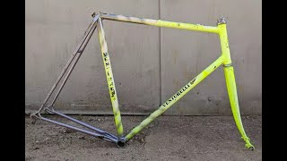 Vintage Venturelli Cromo Gipiemme 700c M 54  road bike frameset [upl. by Aleacin35]