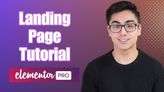 Build A Landing Page Using Elementor Pro Template Library [upl. by Symer117]