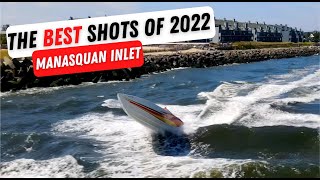 BEST OF MANASQUAN INLET 2022  The BEST Boat Shots Wins and Fails [upl. by Melita]