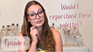 WOULD I REPURCHASE  10 palettes from my collection  Episode 8 [upl. by Erasaec645]