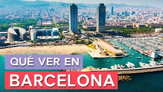 Qué ver en Barcelona 🇪🇸  10 Lugares imprescindibles [upl. by Reba]