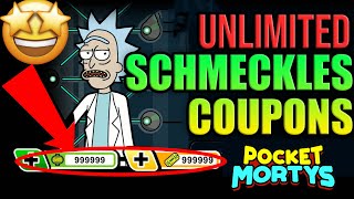 Rick and Morty Pocket Mortys Hack  Get Unlimited Free Money amp Coupons [upl. by Esinev]