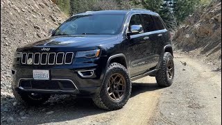 2017 Jeep Grand Cherokee Limited Rough Country 25 inch Suspension Lift [upl. by Boniface496]