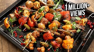 Tandoori Vegetables  Indian Starter Recipe  The Bombay Chef – Varun Inamdar [upl. by Sidonia218]