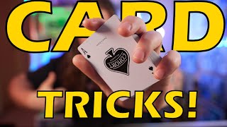 3 EASY Card Tricks YOU Can LEARN In 5 MINUTES part 3  day 111 [upl. by Aihpos]