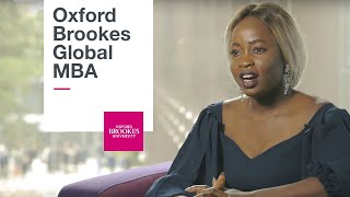 Oxford Brookes Global MBA  Oxford Brookes University [upl. by Romeon]