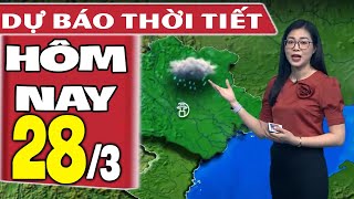 Dự báo thời tiết hôm nay mới nhất ngày 283  Dự báo thời tiết 3 ngày tới [upl. by Akel157]