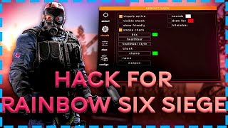 Rainbow Six Siege Hack  ESP Aimbot Wallhack  Undetected  Free Download [upl. by Tiphane]