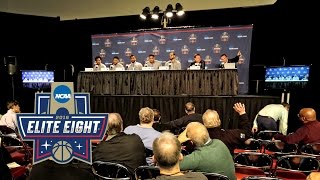 Elite Eight Press Conference  Kansas Basketball  32516 [upl. by Uv]