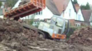 12 tonne tracked dumper in action [upl. by Simmons383]