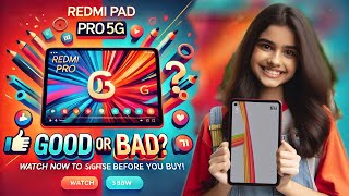 Redmi Pad Pro 5G Watch Now to Get the Insights Before You Buy Good or Bad [upl. by Stieglitz836]