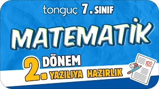 7Sınıf Matematik 2Dönem 2Yazılıya Hazırlık 📑 2024 [upl. by Gruchot]