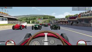 Grand Prix Legends 1955 F1 Season Race 36 Belgium Grand Prix\Spa [upl. by Ettennej]