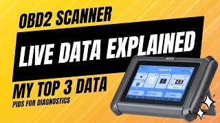 OBD2 Scanner Live Data Explained Top 3 Data PIDs [upl. by Yerfdog]