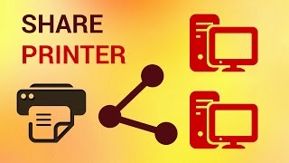 How to Share a Printer Between Multiple Computers [upl. by Dnomyaw21]