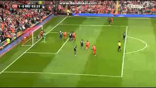 Daniel Sturridge Goal vs Man U [upl. by Ednarb7]