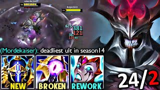 NEW MORDEKAISER BUILD IS BROKEN [upl. by Rabush]