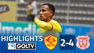 Aucas 2  4 Técnico Universitario  HIGHLIGHTS  Liga Pro Ecuador [upl. by Carney54]