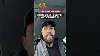 Das Material für die XXL Stern ist komplett ausverkauft 😱 weihnachtsdeko weihnachten diy [upl. by Nettle297]