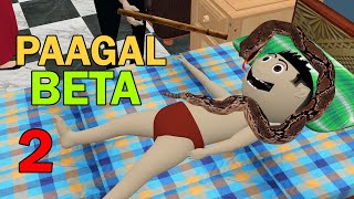 PAAGAL BETA 2  Jokes  CS Bisht Vines  Desi Comedy Video  School Classroom Jokes [upl. by Anirda]