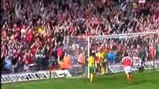 ArsenalNorwich 41 Goals and Highlights 20042005 [upl. by Islek]