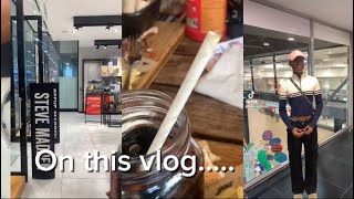 VLOG  GOING OUT 🍟🍔 Lets catch up  Ilanga Mall  Home 🩷🫧 [upl. by Brookner]