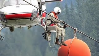 Extreme Jobs  High Voltage Power Line Inspection [upl. by Fernandes]