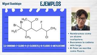 NOMENCLATURA DE HALOGENUROS DE ALQUILO [upl. by Lan]