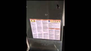 Trane XR95 draft inducer motor noise whine whistle [upl. by Amehsat709]