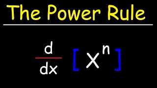 The Power Rule For Derivatives [upl. by Fleisher287]