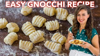 Easy Potato Gnocchi Recipe [upl. by Esta]