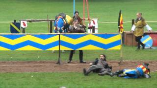 Jousting at Warwick Castle May 2011 [upl. by Vaientina]